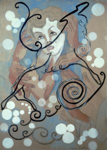 女性の肖像