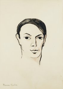 パブロ・ピカソの肖像；パブロ・ピカソの肖像 1902-1905年頃 （水彩、筆、墨、鉛筆、紙） 作： Francis Picabia