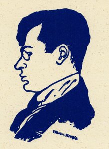 トリスタン・ツァラの肖像（サミュエル・ローゼンストック 作： Francis Picabia