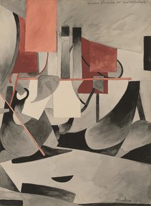 大西洋定期船のスターダンサー 作： Francis Picabia