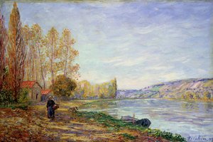 ヨンヌ河岸 作： Francis Picabia