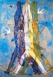 アクロバット 作： Francis Picabia