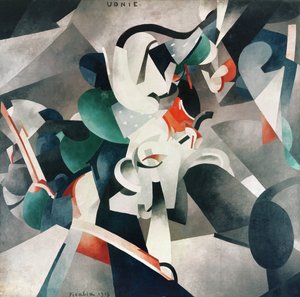ウドニー、ヤング・アメリカン・ガール 作： Francis Picabia