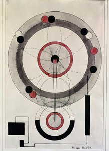 無題（水彩 作： Francis Picabia