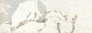 ペンブルックシャーの一部、1678年頃（紙に水彩、茶インク） 作： Francis Place