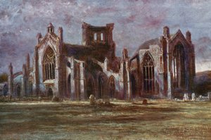 メルローズ修道院 作： Francis S. Walker