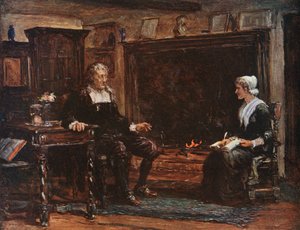 パラダイスを取り戻す彼のコテージでミルトン 作： Francis S. Walker