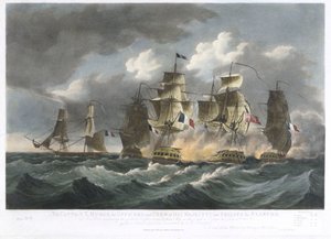 Z・マッジ船長へ..."ブランチ" 7月19日のソンベロ航路での 勇敢な防衛活動 作： Francis Sartorius