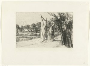 テムズ・ディットン テムズ・ディットン - 帆付き 作： Francis Seymour Haden (Sir)