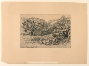 川沿いのデボン 作： Francis Seymour Haden