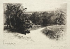 アイルランドの夕日 作： Francis Seymour Haden
