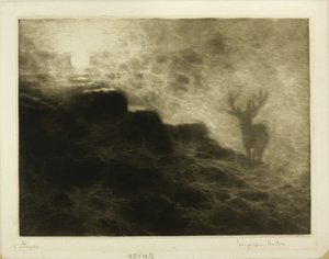 早起き 作： Francis Seymour Haden