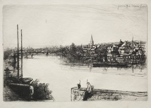 バタシーリーチ 作： Francis Seymour Haden
