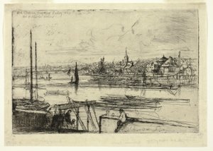 バタシーリーチ 作： Francis Seymour Haden