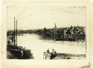 バタシーリーチ 作： Francis Seymour Haden