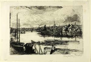 バタシーリーチ 作： Francis Seymour Haden