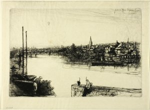 バタシーリーチ 作： Francis Seymour Haden