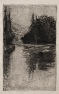 夜 作： Francis Seymour Haden