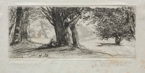 ホリー フィールド 作： Francis Seymour Haden