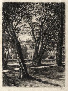 ケンジントン ガーデンズ 作： Francis Seymour Haden