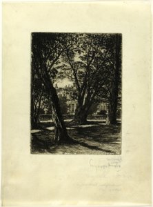 ケンジントン・ガーデンズ、No. 作： Francis Seymour Haden