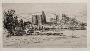 キドウェリー城 作： Francis Seymour Haden