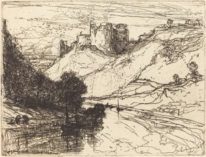 キルガレン城 作： Francis Seymour Haden
