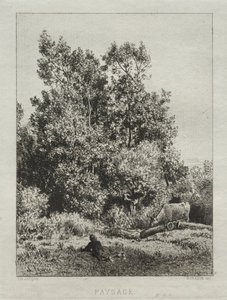 風景 作： Francis Seymour Haden