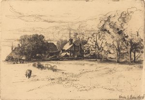 オールド ウィルズリー ハウス 作： Francis Seymour Haden