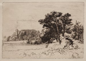 オールド ウィルズリー ハウス 作： Francis Seymour Haden