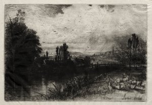 テストについて 作： Francis Seymour Haden