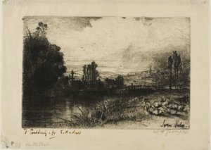 テストについて 作： Francis Seymour Haden