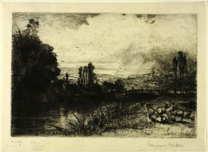 テストについて 作： Francis Seymour Haden