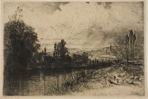 テストについて 作： Francis Seymour Haden