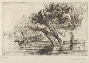 ペントンフック、1864年、1864年。 作： Francis Seymour Haden