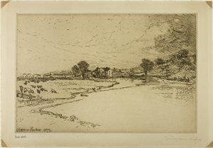 ソーリー修道院 作： Francis Seymour Haden