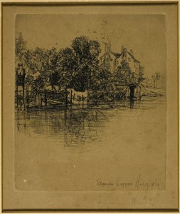 シェパートン 作： Francis Seymour Haden