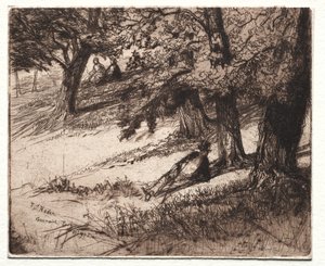 アンダー・ザ・ルーフ 作： Francis Seymour Haden