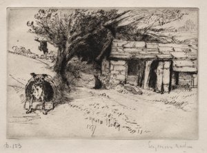 船室 作： Francis Seymour Haden