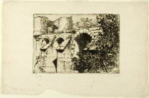 キャッスルブリッジ 作： Francis Seymour Haden