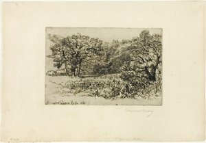 群れ 作： Francis Seymour Haden