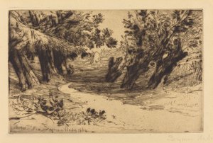 恋人たちの散歩 No.2 作： Francis Seymour Haden