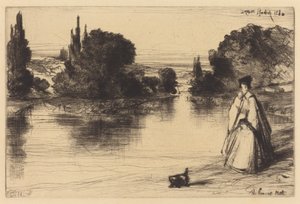 牽引経路 作： Francis Seymour Haden