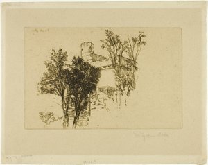 タレット 作： Francis Seymour Haden