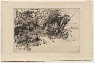 ウィロウズ 作： Francis Seymour Haden