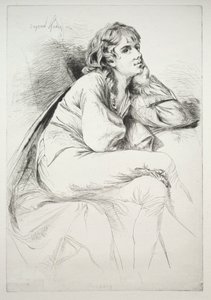 ダービーのトーマスヘイデン、1864年。 作： Francis Seymour Haden