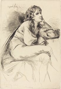 ダービーのトーマス・ヘイデン 作： Francis Seymour Haden after Joseph Wright