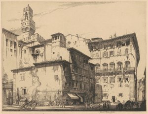 ムニチピオ、フィレンツェ 作： Francis Sydney Unwin