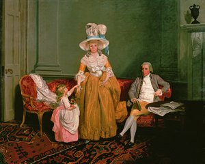 家族グループ 作： Francis Wheatley