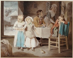 ペットロビン、1794 作： Francis Wheatley